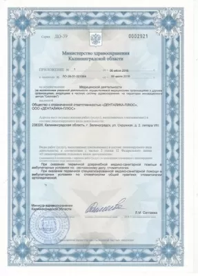 Денталика плюс