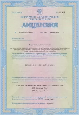 Генциана Дент