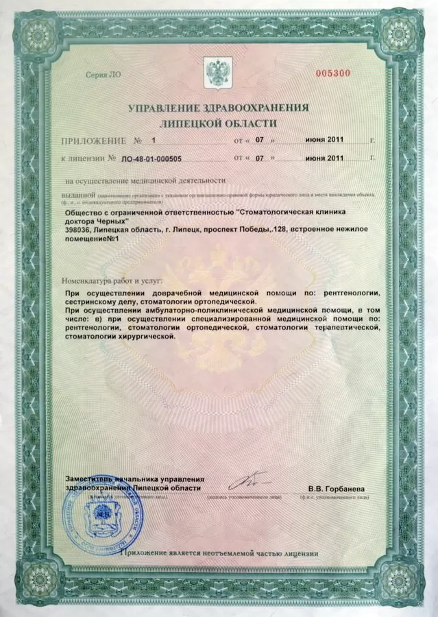 Стоматологическая клиника доктора Черных