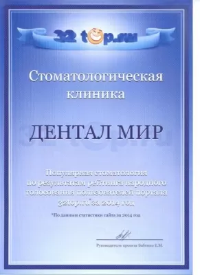 Стоматологическая клиника Дентал Мир
