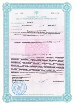 Моситалмед. Клиника мужского и женского здоровья