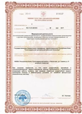 Сыктывдинская центральная районная больница