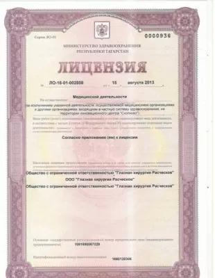 Глазная хирургия Расческов