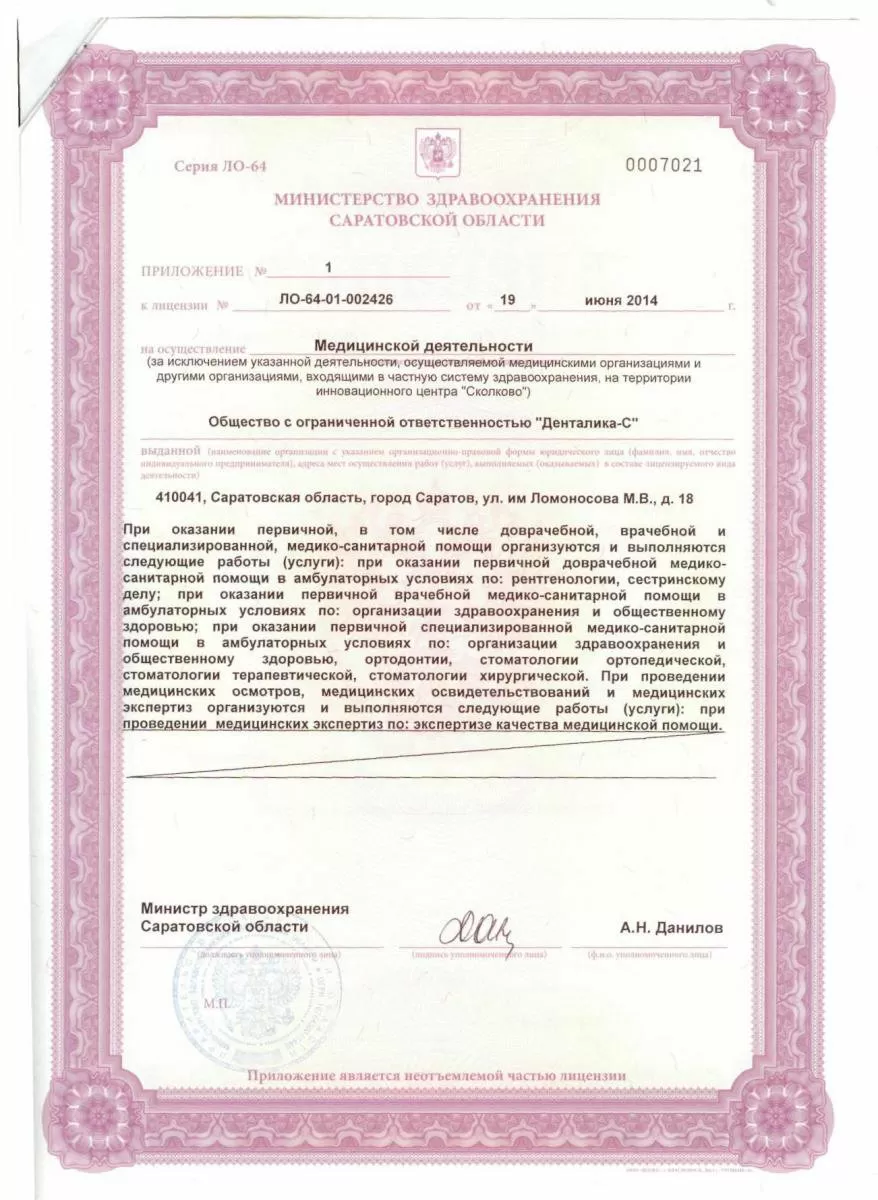 Денталика-С