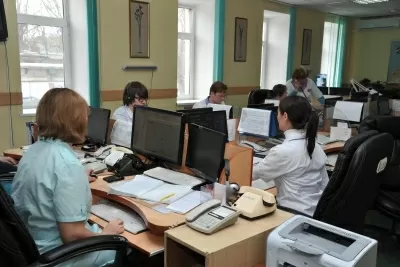 Скорая медицинская помощь на Больничной улице