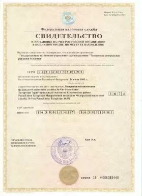 Поликлиника тукаевская центральная районная больница