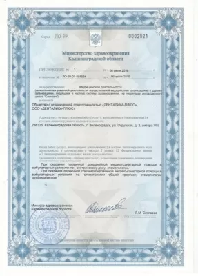 Денталика плюс