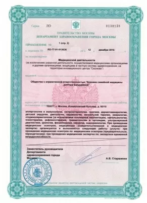 Первая клиника Измайлово доктора Бандуриной