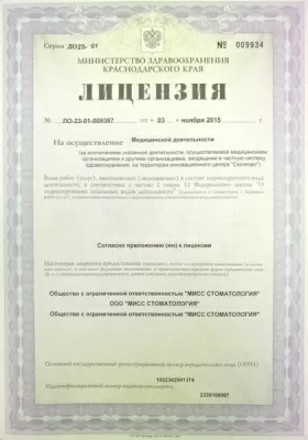 Мисс Стоматология