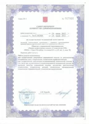 Профессорская стоматология в Василеостровском районе