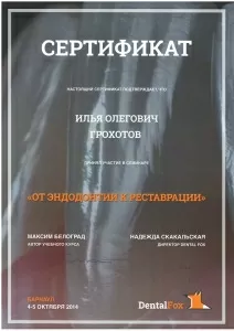 Грохотов Илья Олегович