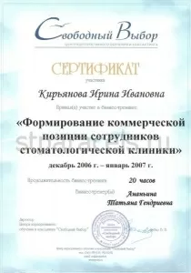 Кирьянова Ирина Ивановна