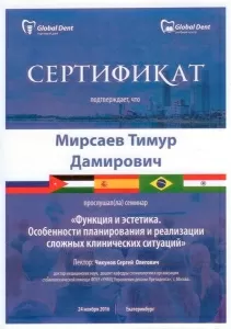 Мирсаев Тимур Дамирович