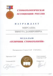 Мирсаев Тимур Дамирович