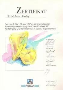 Ситдиков Радиф Гаптелбарович