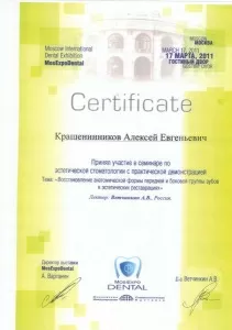 Крашенинников Алексей Евгеньевич