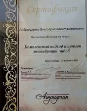 Андрющенко Виктория Константиновна