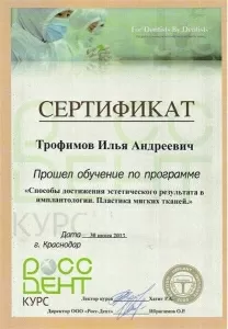 Трофимов Илья Андреевич