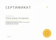 Павлус Давид Геннадьевич