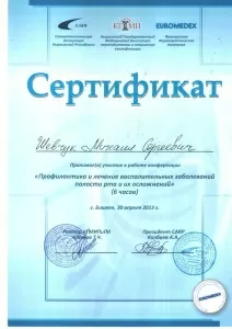 Шевчук Михаил Сергеевич