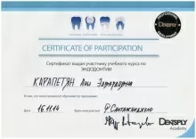 Карапетян Ани Эдвардовна