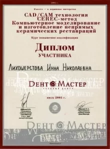 Лихошерстова Инна Николаевна