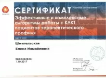 Шмигельская Елена Измаиловна