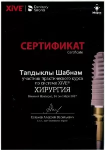 Тапдыклы Шаби Фируддиновна