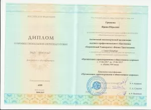 Гренкова Ирина Юрьевна