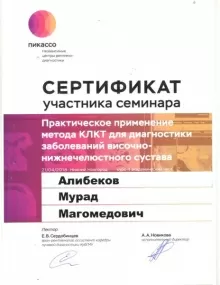 Алибеков Мурад Магомедович