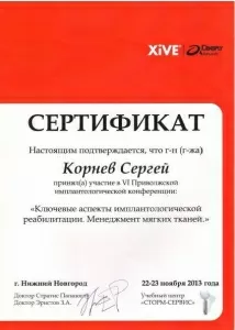 Корнев Сергей Юрьевич