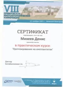 Михеев Денис Михайлович