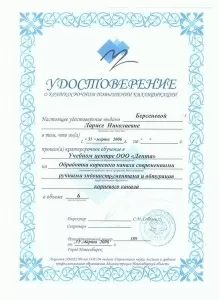 Берсенева Лариса Николаевна