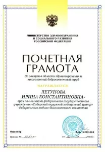 Летунова Ирина Константиновна