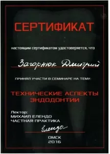 Загорнюк Дмитрий Павлович