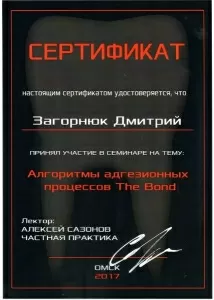 Загорнюк Дмитрий Павлович