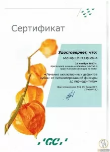 Боднар Юлия Юрьевна