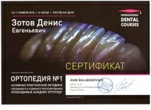 Зотов Денис Евгеньевич