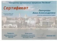 Пинчукова Анна Александровна