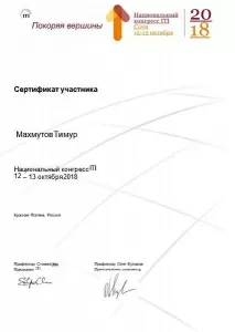 Махмутов Тимур Ильшатович