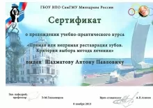 Шахматов Антон Павлович