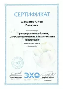 Шахматов Антон Павлович