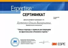 Бутенко Ольга Валерьевна