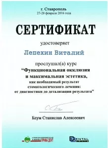 Лепехин Виталий Борисович