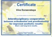 Дунаевская Ирина Игоревна