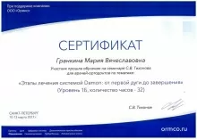 Гранкина Мария Вячеславовна