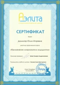 Далингер Юлия Игоревна