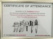 Аушева Марина Вячеславовна