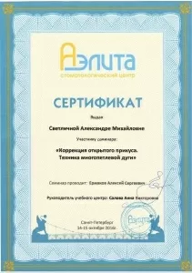 Светличная Александра Михайловна