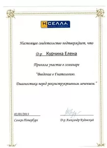 Курчина Елена Валерьевна